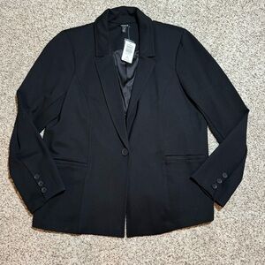 NWT Torrid Black Tailored Ponte Blazer- 2X